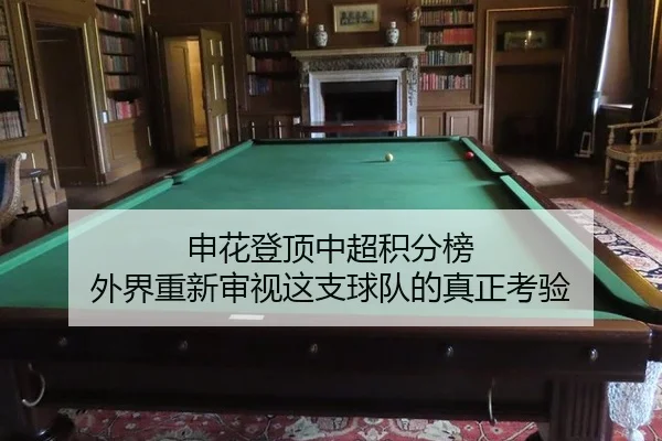 申花登顶中超积分榜 外界重新审视这支球队的真正考验